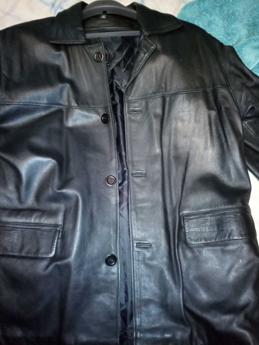 Haină de piele, stil sacou