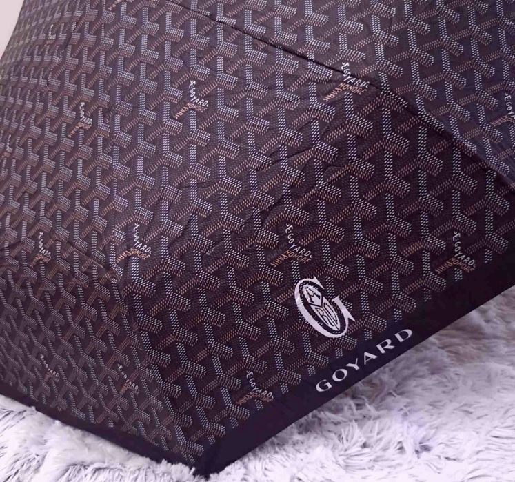 GOYARD чадър с кутия и калъф НОВ