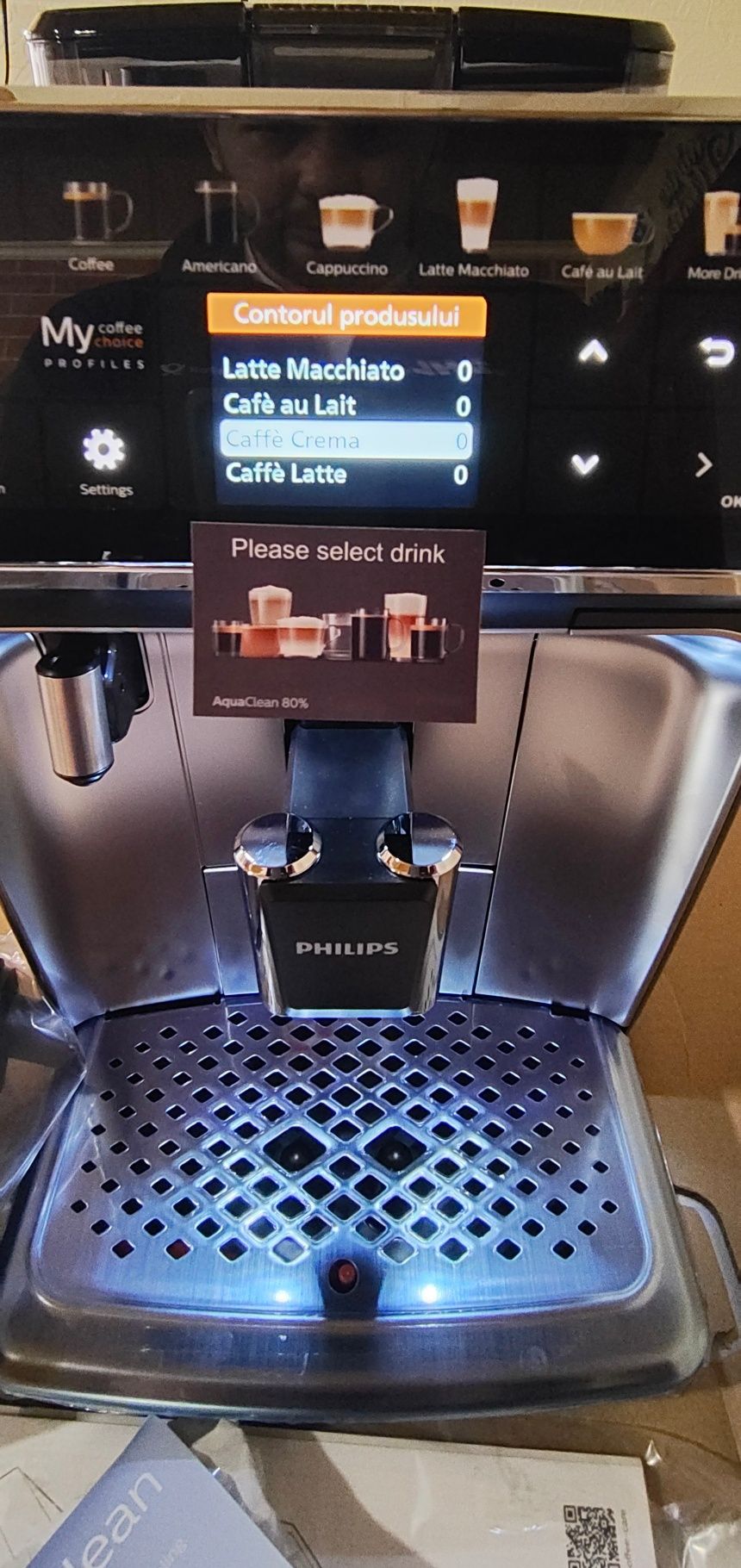 Expresor Philips 5400 series Latte Go