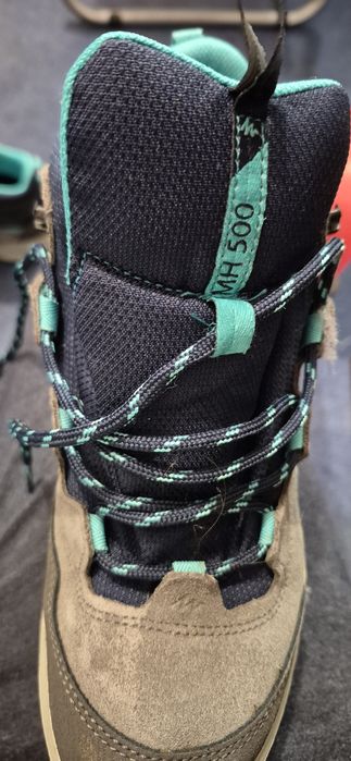 Ghete bocanci trekking munte decathlon 37