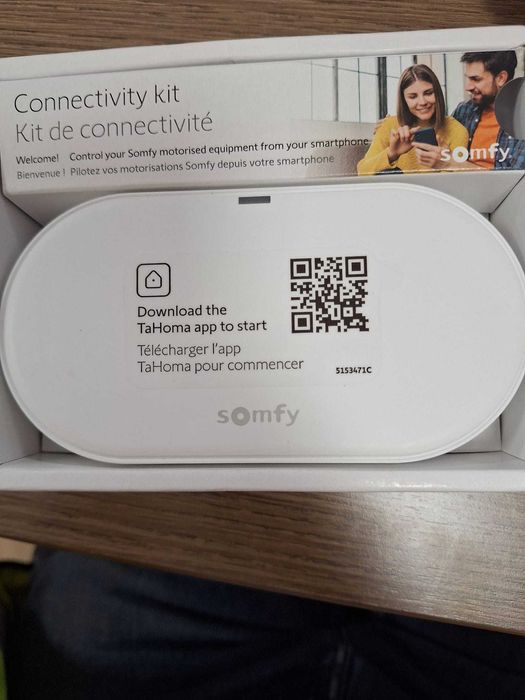 Kit Smart Home Somfy IntelliTAG si Connectivity Kit control aplicație