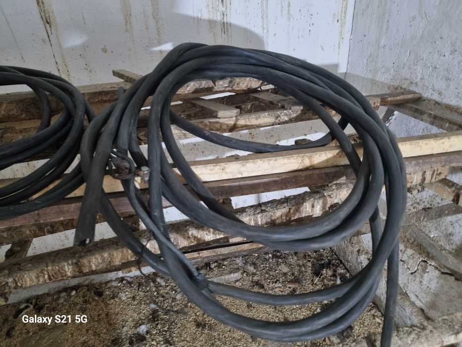 кабеля медные в резиновой оплетке