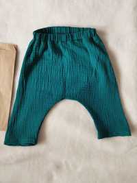 Pantaloni scurti, muselina, marimea 86-92