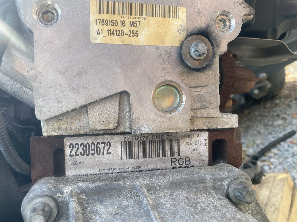 Напълно оборудван двигател BMW E46 3.0d M57 с ръчна скоростна кутия
