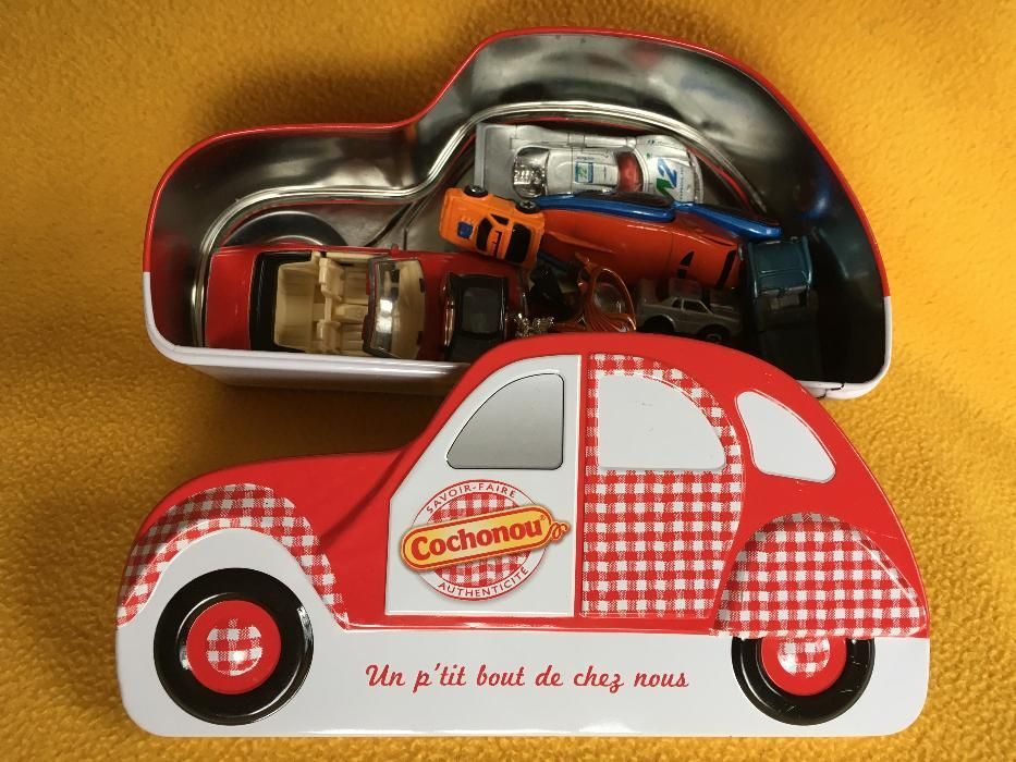 Колички 8бр - Mercedes majorette 300SL burago и др подарък кутия кола