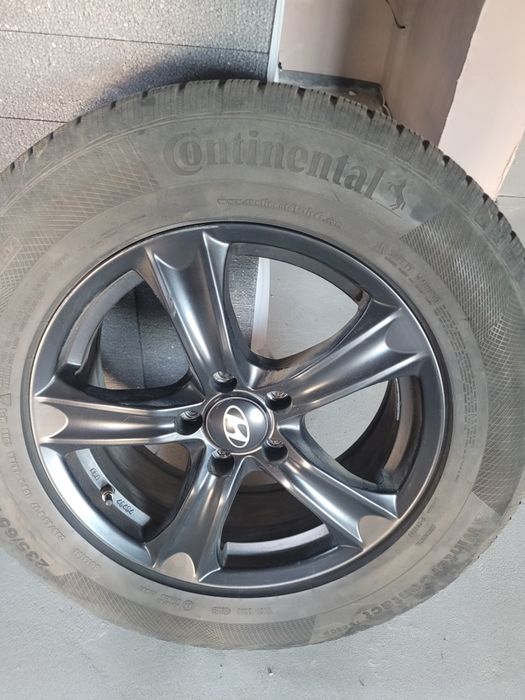 4 jante cu cauciucuri 235/65/17,all seson,Hynday,