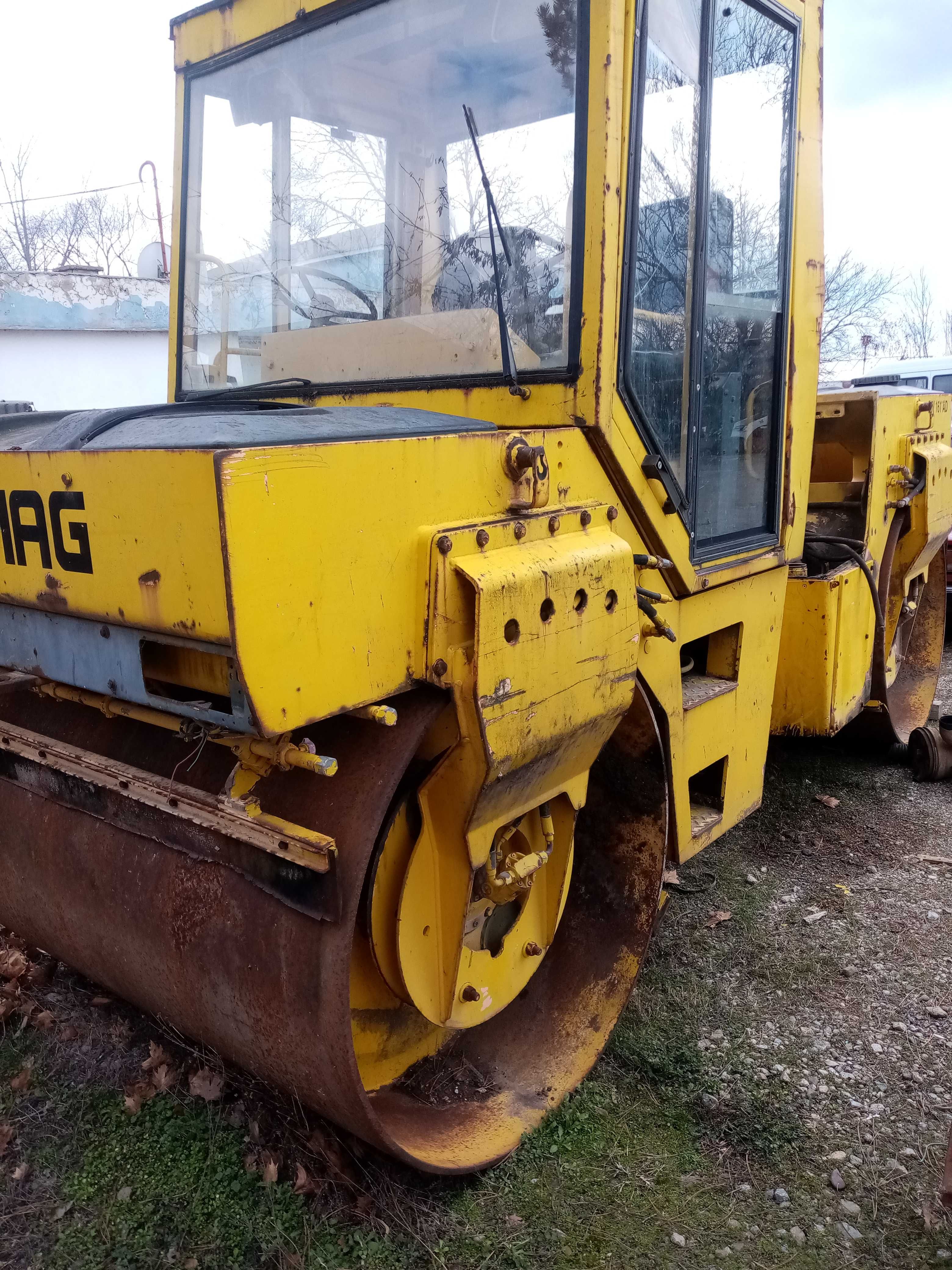 Валяк bomag bw161 ad на части