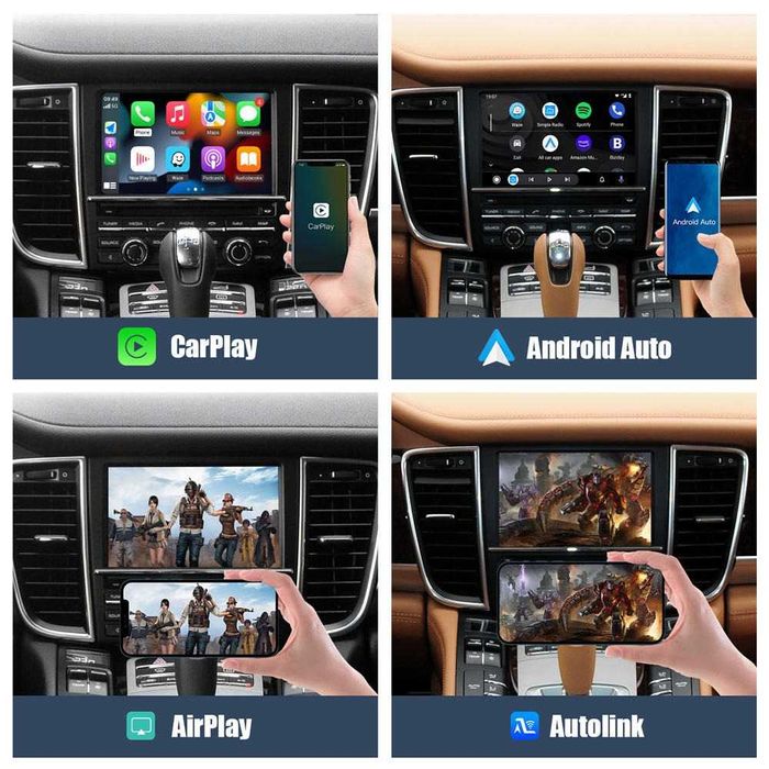 Apple CarPlay Android Auto Porsche PCM 3.1 Инсталация безжичен Карплей
