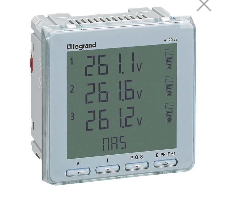 Contor Electric Multifunction Meter Legrand 412052