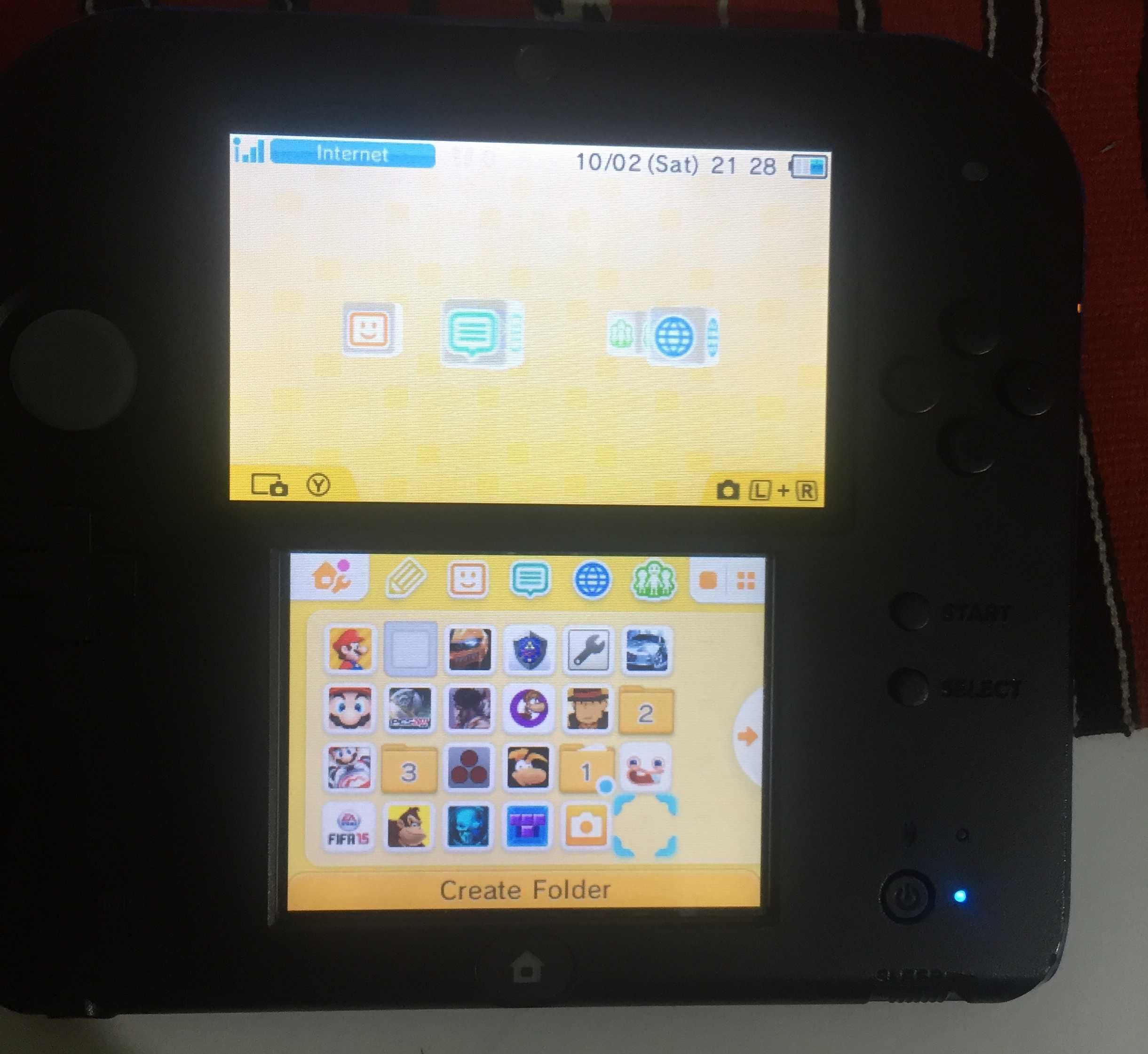 Nintendo 2ds ,2 incarcatoare