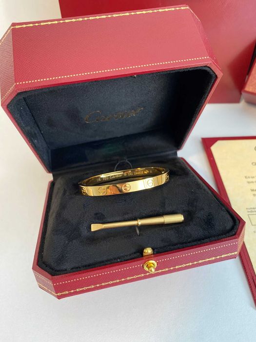 Brățară Cartier LOVE gold 750