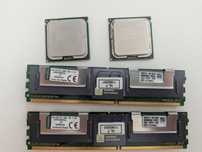 8GB (2X 4GB) ddr2 (APPLE MAC PRO) + 2 cpu Xeon 5130