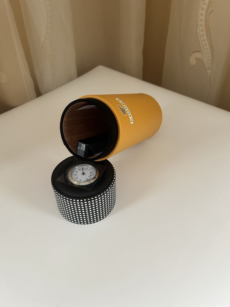 Преносима кожена кутия за пури (хумидор) Cohiba – за 5–6 пури
