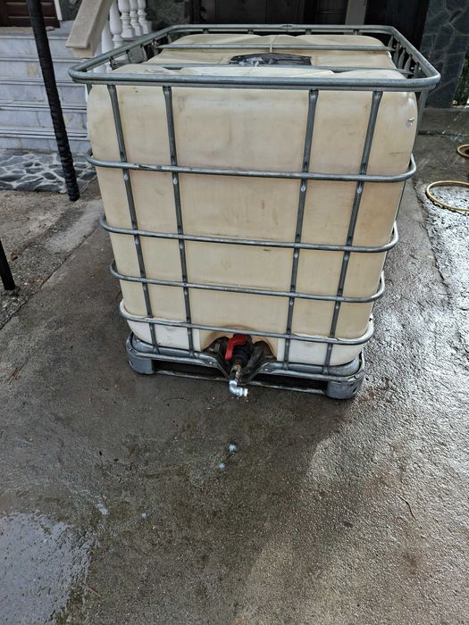 Бидон 1000 л. с кран 3/4