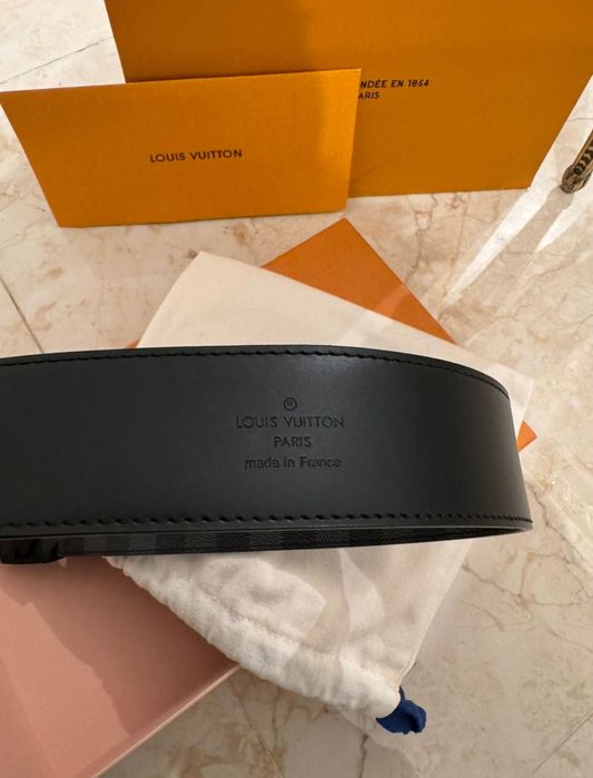 Curea originala Louis Vuitton LV Damier