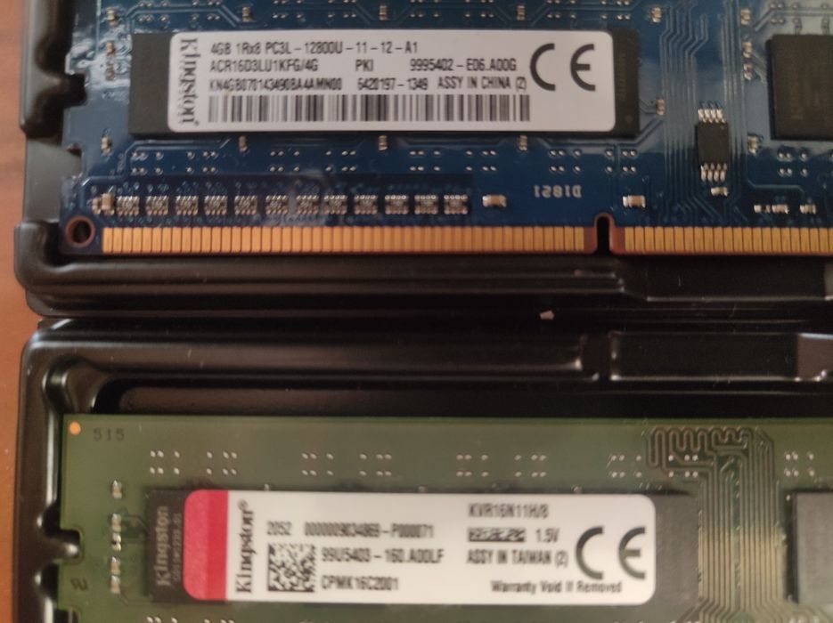 Kingston DDR 3 ОЗУ, 8gb, 2х4
