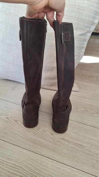 Ботуши естествена кожа Timberland 37 и 38 номер .