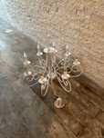 Candelabre albe fier