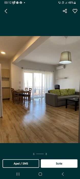 Inchiriez în regim hotelier apartament 2 camere  in centru