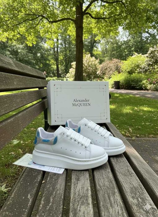 Adidasi Alexander Mc Q u e e n Pietricele - Full Box - Piele