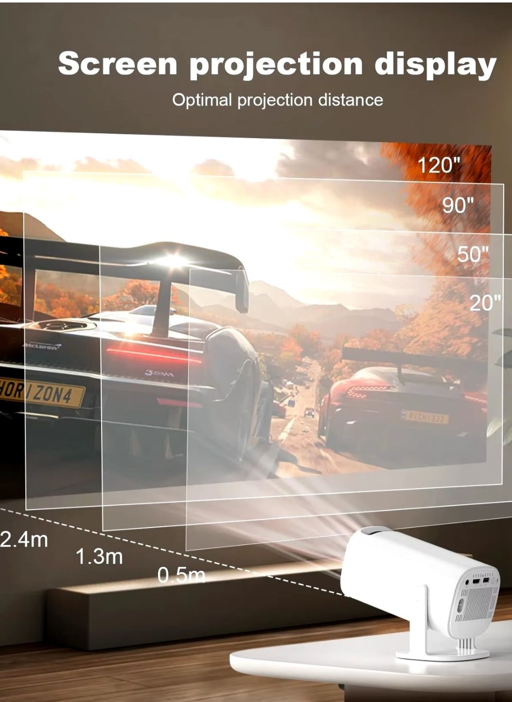 Proyektor Smart Android 11 pro 4k 1080hd