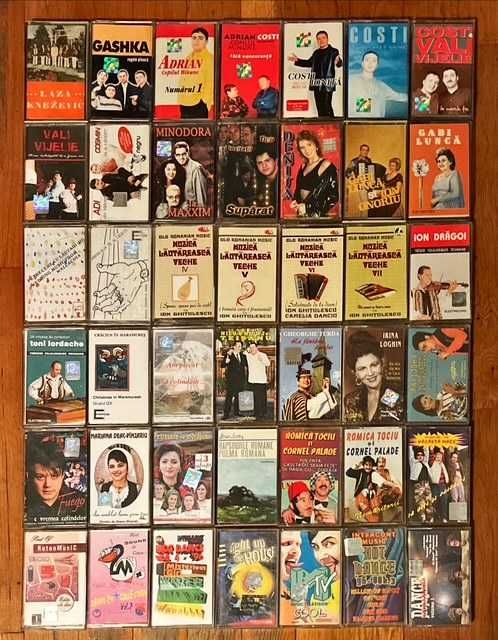 Lot casete RO: L. Stoica, Talisman, N&D, 3SE, ASIA, Azur, Costi, Lunca