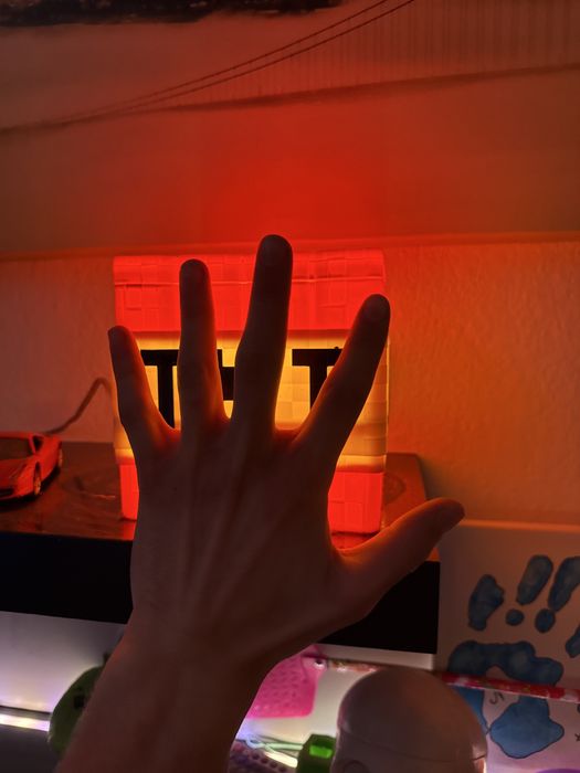 Lampa / Veioza Led Minecraft TNT