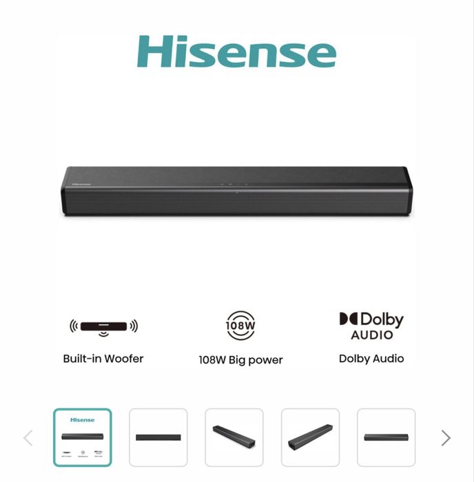 Soundbar Hisense HS214