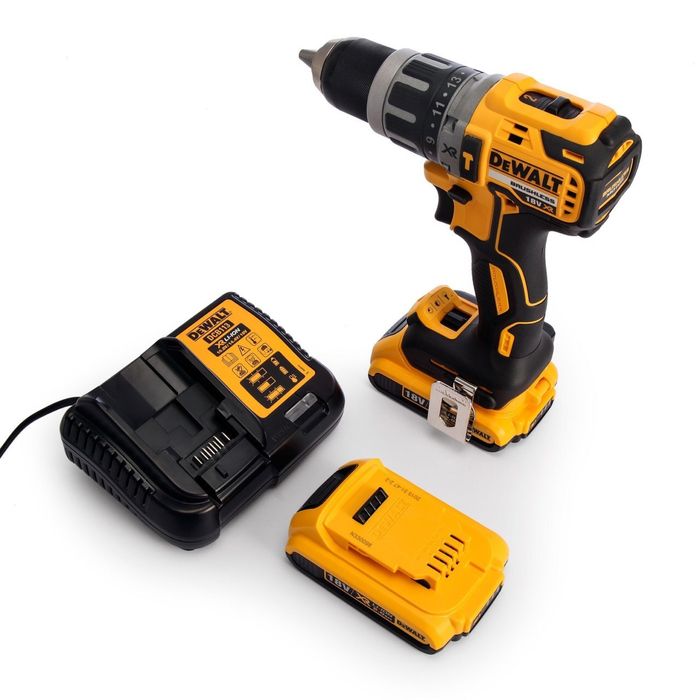 Винтоверт DeWALT DCD796 + 2броя 2,0Ah Батерии , Зарядно и Куфар