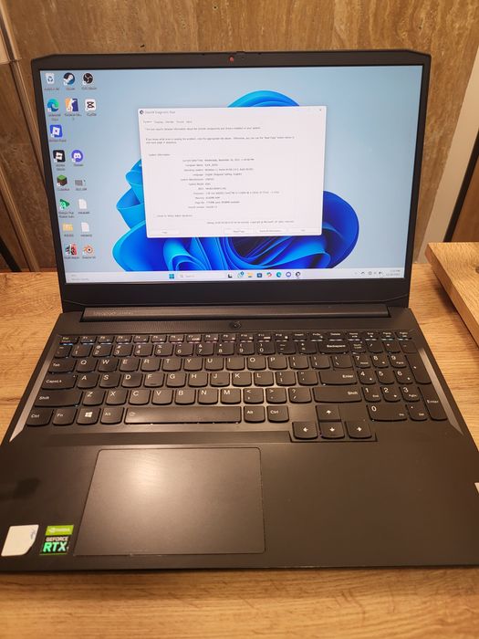 Laptop Gaming Lenovo I5 11300H RTX 3050