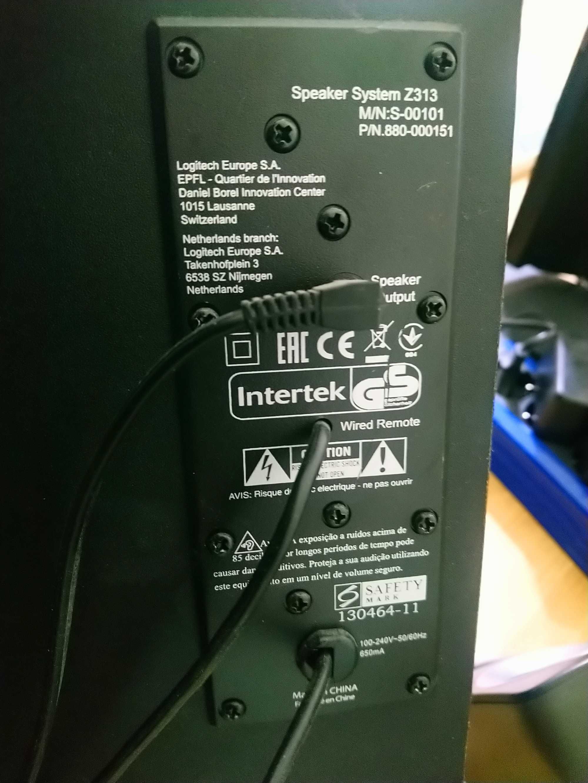 Logitech Z313 Speaker System with Subwoofer