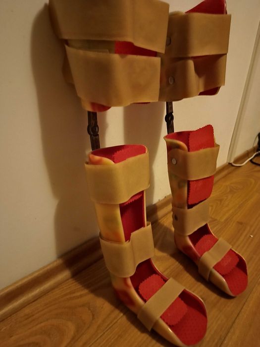 2 Orteza glezna/ genunchi picior pt copii reglabile/ Orteze