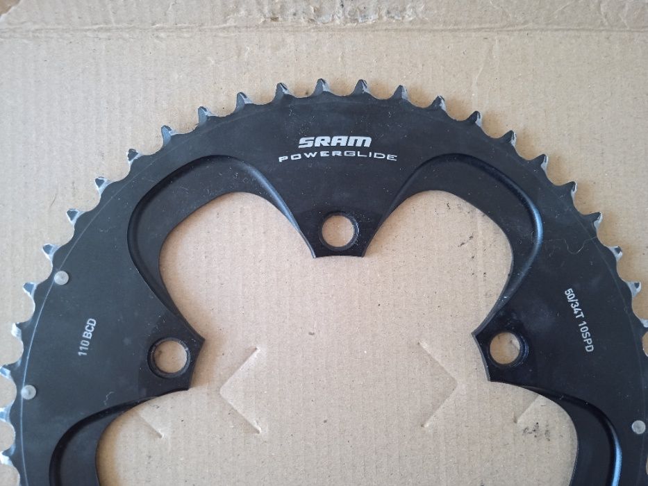 Foi SRAM PowerGlide 53, 50, mica (SRAM PowerGlide Chainrings)