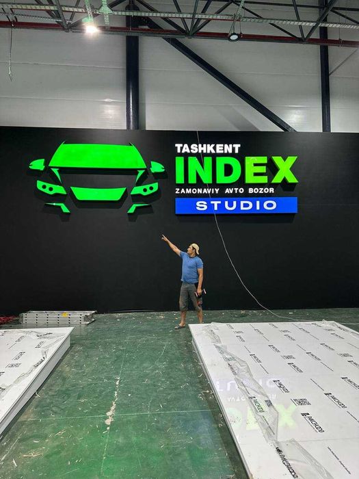 Наружная реклама / Tashqi reklama Объемные буквы,вывески,таблички