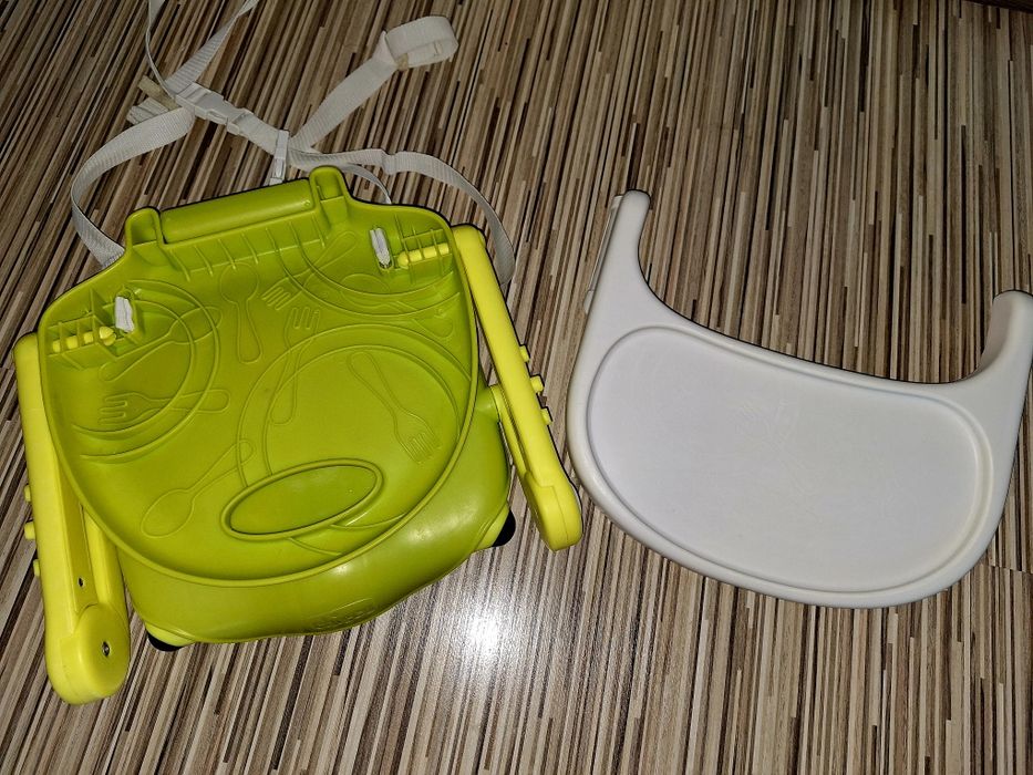 Scaun masă/înălțător Chicco pliabil.