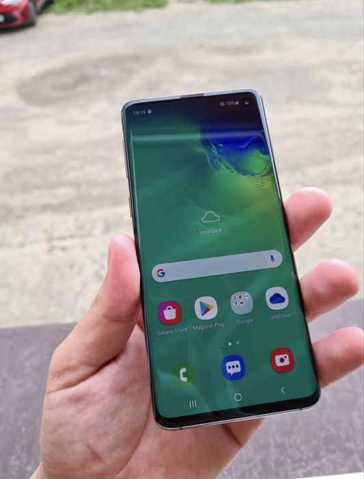 Telefon Samsung Galaxy S10 Impecabil ca Nou Black Schimb Trimit