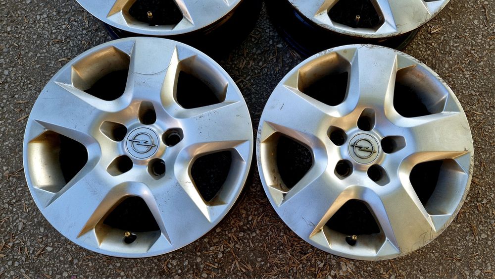 Опел 16 5х110 железни джанти с тасове Opel Astra Vectra Zafira 5x110