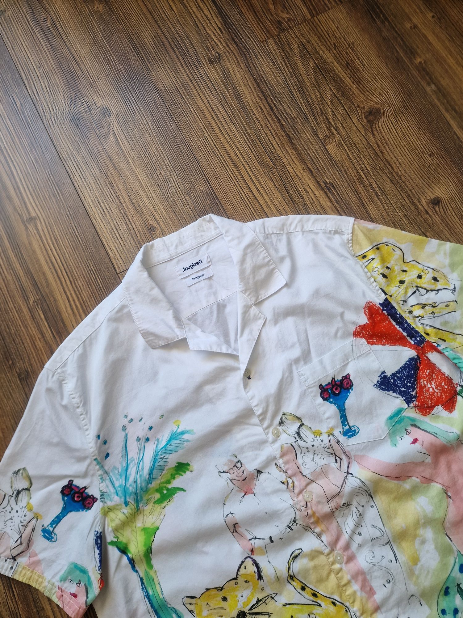 Страхотна мъжка  риза DESIGUAL размер XL