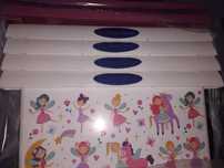 Dulap Plastic model Printese cu 4 sertare, 90x37x45 cmȘi pt jucăriile
