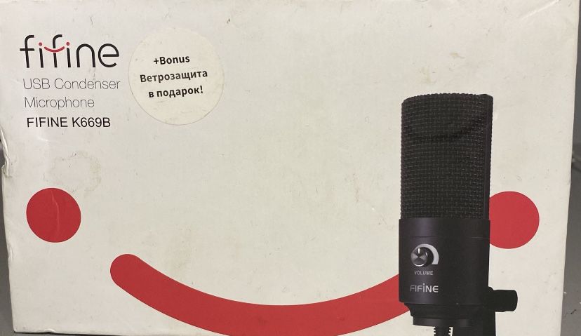 Микрофон Fifine K669B черный