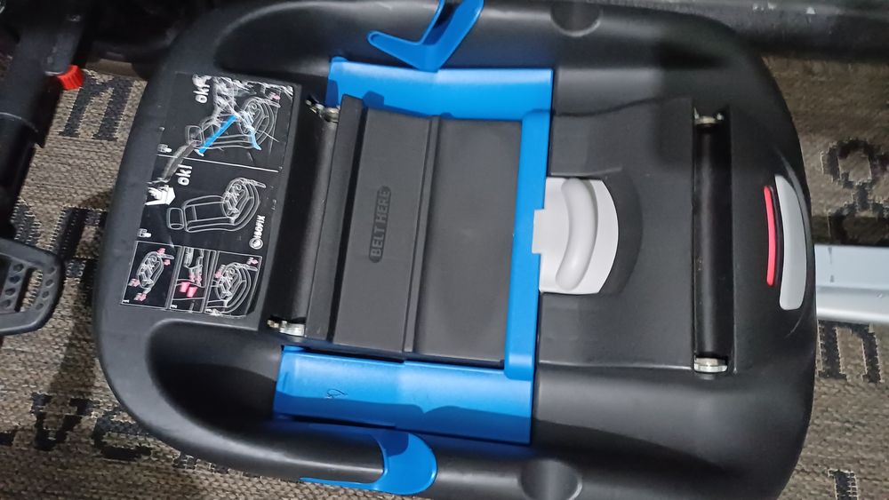 Cărucior/căruț copii 4 în 1 sport+landou+sc.auto+bază isofix.