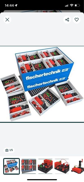 Set electric educational fischertechink