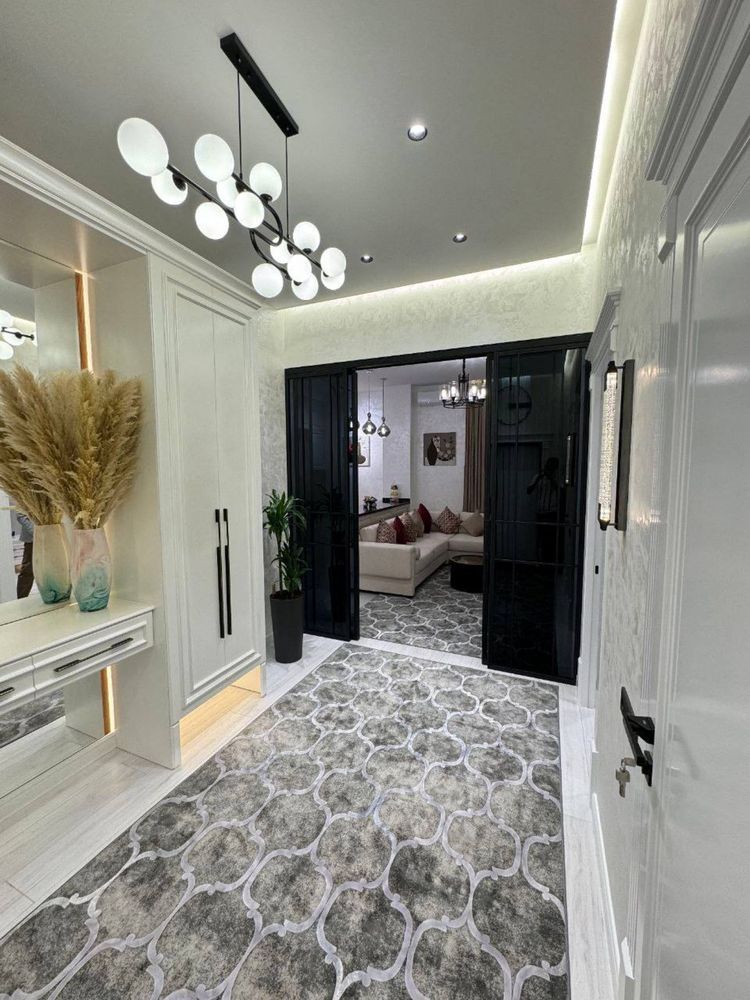 Новостройка SkyLine Tower 2 комнатная 2 этаж, 55м2. Авторский проект