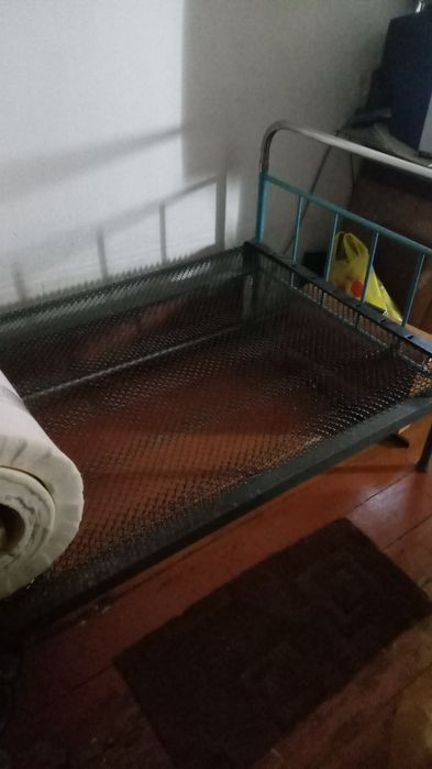 Кровать советская металлическая