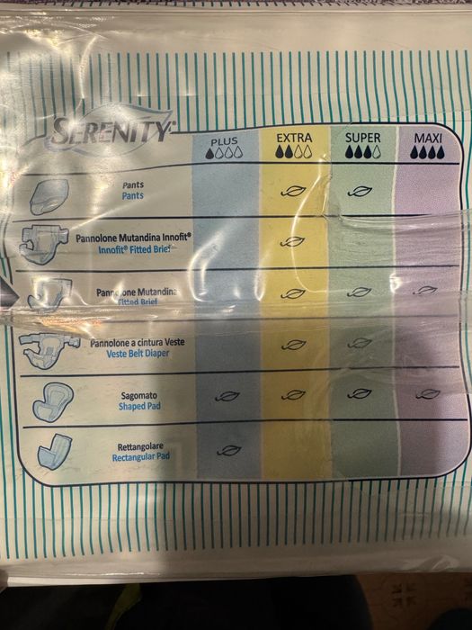 Vand Pampers Adulti L