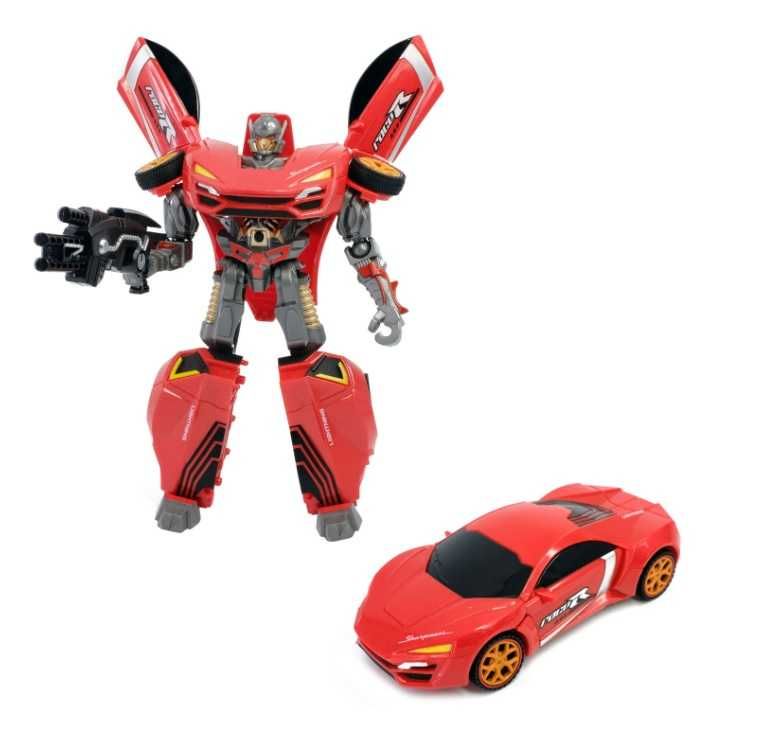 Robot Transformers 2in1 Roboforces, Toi-Toys, 19 cm, Rosu