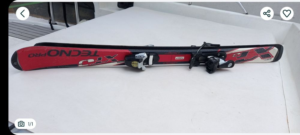 Ски Atomic race 6 120см и ски Tecno Pro XTJ 110см.