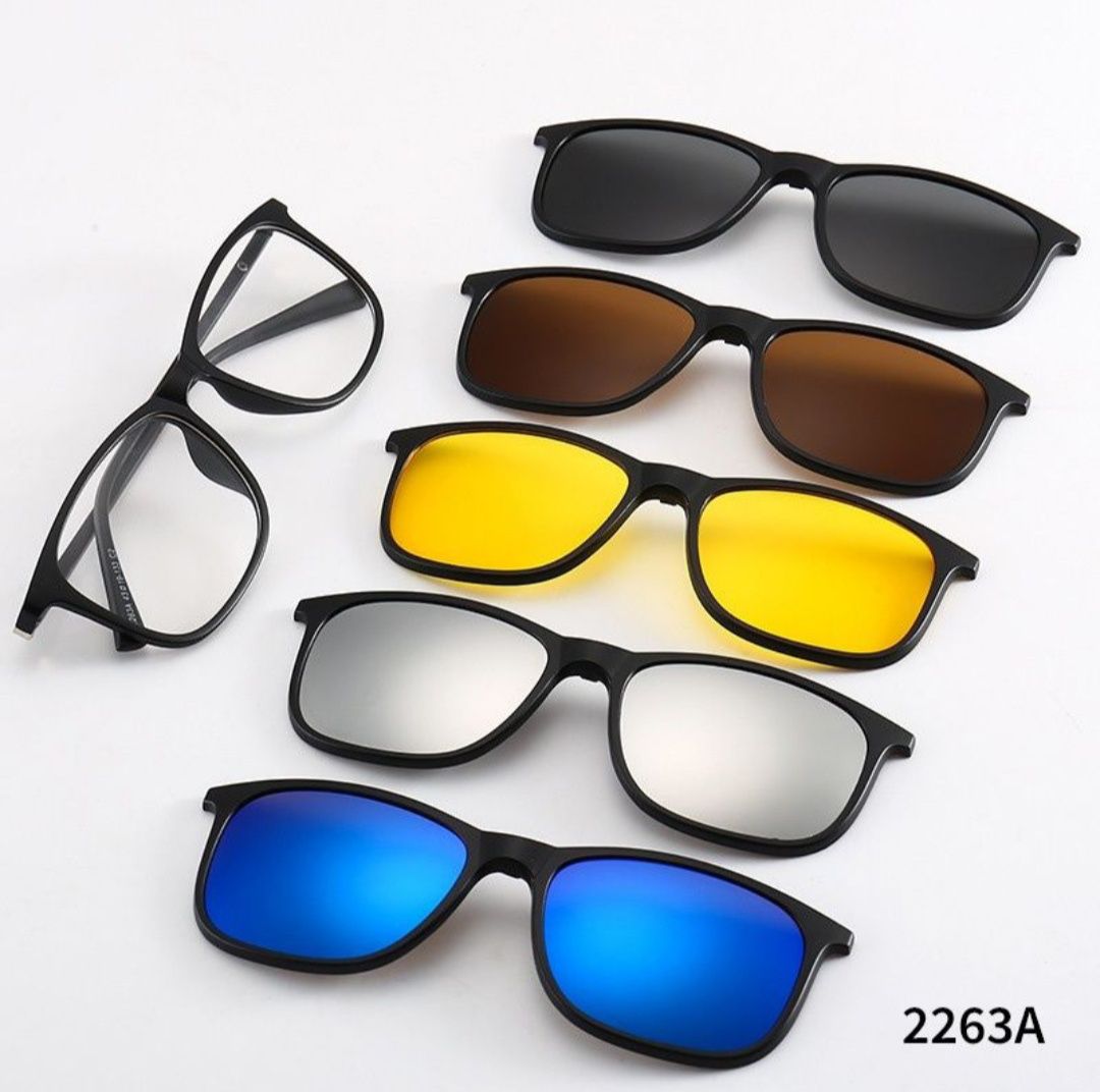 Солнцезащитные очки 5в1