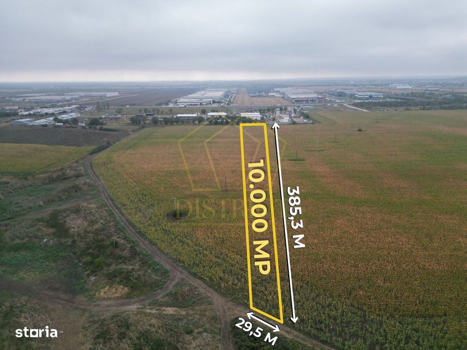 Teren extravilan in zona industriala dezvoltata | Dumbravita - Giarmat