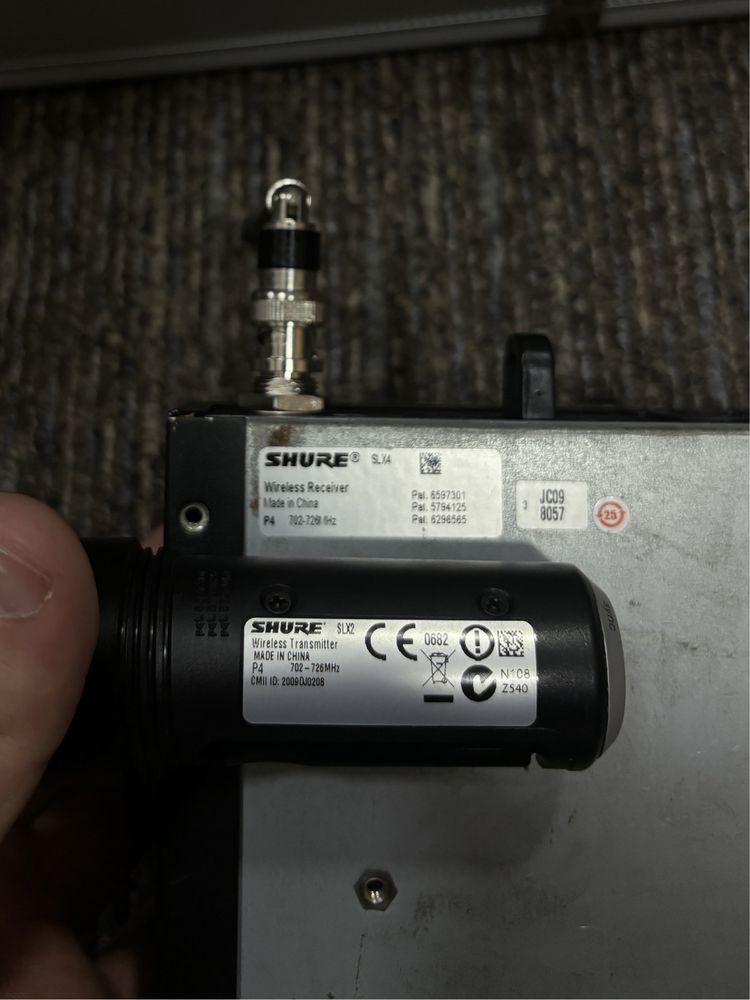 Microfon Shure original SLX (slxd) anaogic